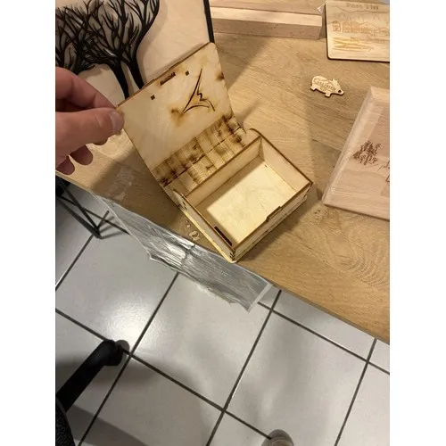Coffret Bijoux Bois Laser Personnalisé Made in France