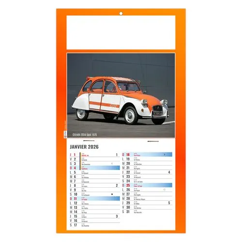 PLAQUE 1 VUE GASTON 2026 - DOS CARTON - EURO BLOC - SANS MARQUAGE