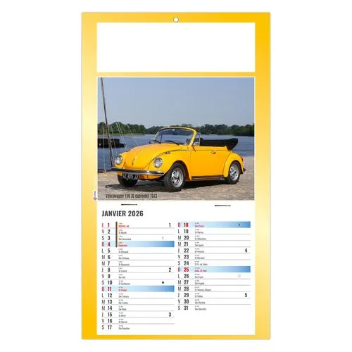 PLAQUE 1 VUE GASTON 2026 - DOS CARTON - EURO BLOC - SANS MARQUAGE