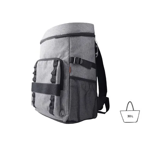 Sac à dos isotherme 'Nago', gris chiné