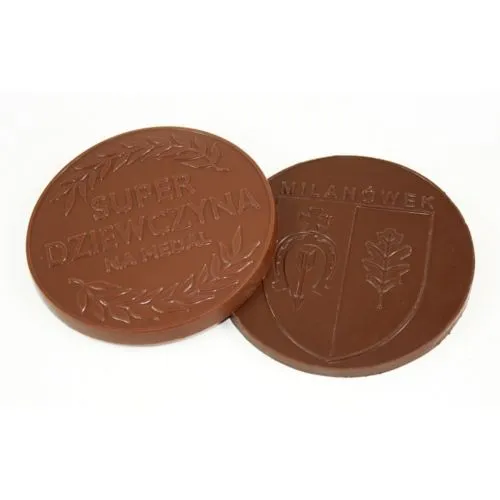 Médailles au chocolat 120 mm