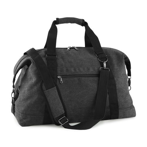 Sac Weekend Vintage en Toile Personnalisable - Style Rétro