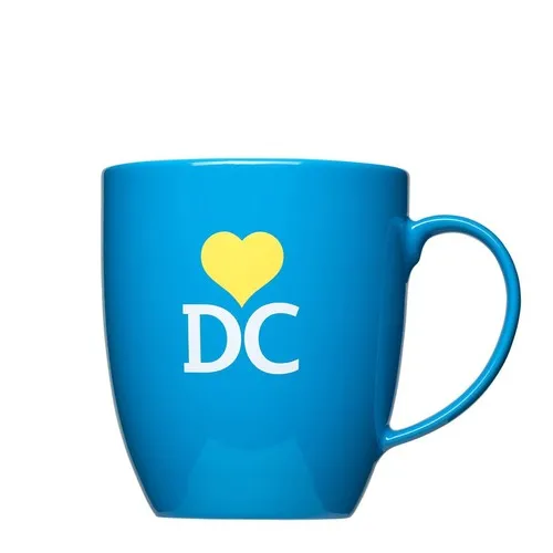 Mug publicitaire porcelaine avec hydroglaçage et impression directe