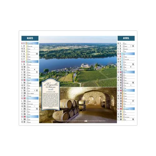 2EN1 - TERROIR 2026 - XXL 474 x 700 mm - MARQUAGE 1 COULEUR