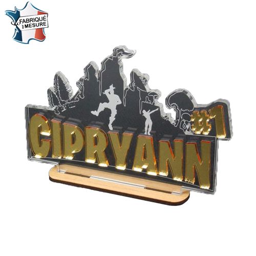 Trophée Plexiglas Personnalisable sur Mesure - Fabrication Française