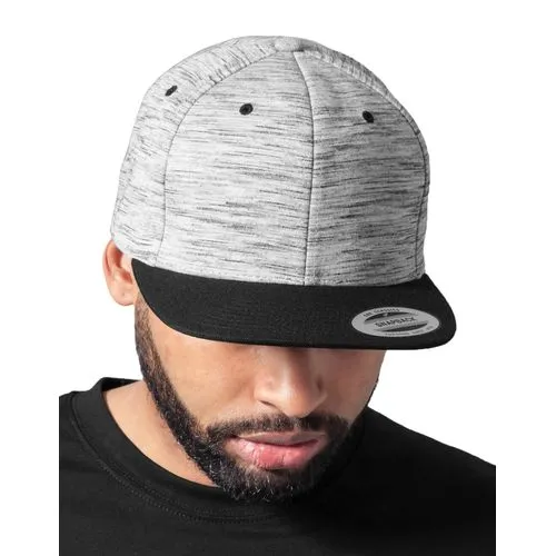 Casquette Snapback Chiné à Visière Plate - Personnalisable