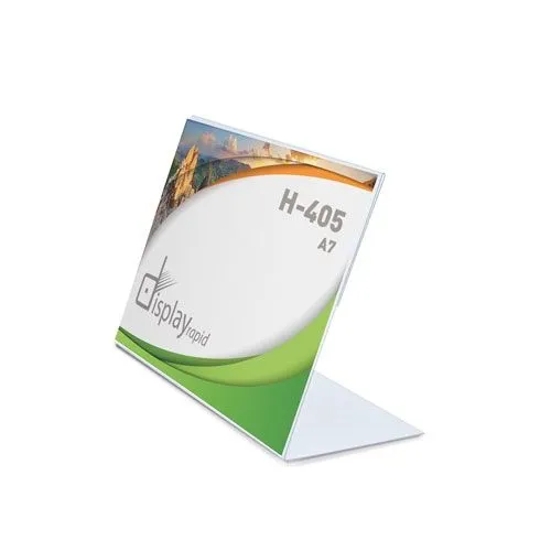 SUPPORT GRAPHIQUE PVC HORIZONTAL A7 "MENZI"