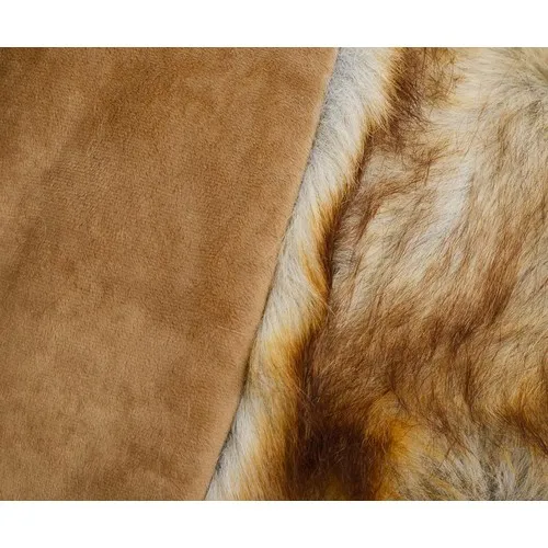 Couverture publicitaire personnalisée roux-brun - Sérigraphie