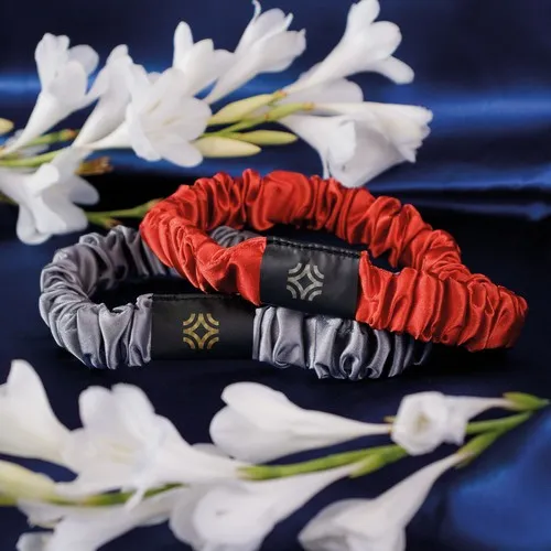 Ruban Élastique Cheveux Satin Personnalisable - Accessoire Publicitaire