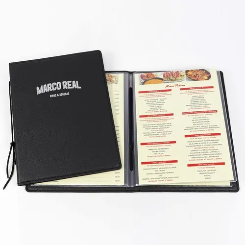 Porte-menus personnalisable par sérigraphie - Communication visuelle