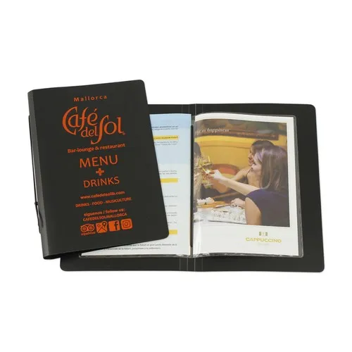 Porte-menus personnalisable par sérigraphie - Communication visuelle