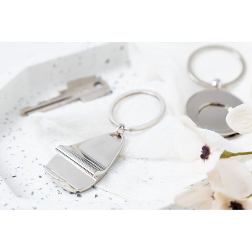 Porte-clés Décapsuleur Métal Personnalisable - Boîte Kraft Incluse