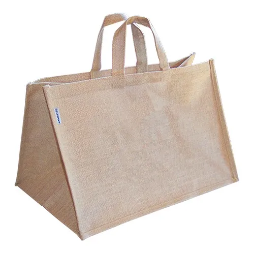 Sac Shopping en Jute Naturelle Personnalisable - Anses Coton