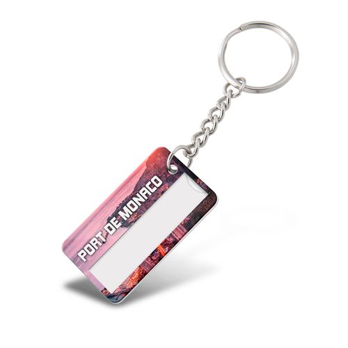 Porte-Clés Étiquette Personnalisable en Acrylique - Dès 500 ex.