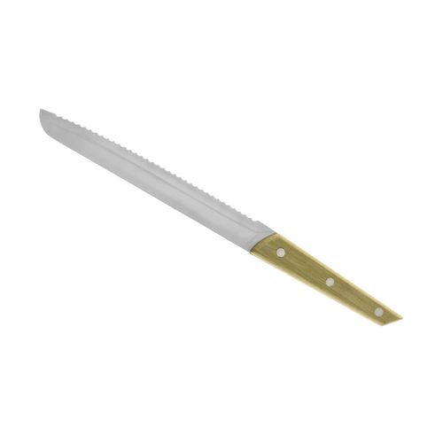 Couteau à pain bambou personnalisable - Lame inox 19cm