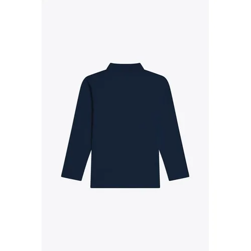 Polo Enfant Manches Longues Bio - Personnalisable par Sérigraphie