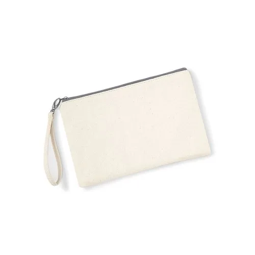 Canvas Wristlet Pouch