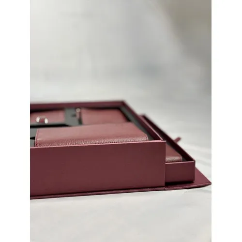Coffret Prestige Cuir 8 Accessoires Personnalisables Entreprise