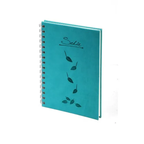 Carnet à spirale Wire-O personnalisable - Couverture PU premium