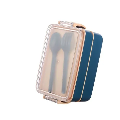 Boîte à Déjeuner Double Paroi Personnalisable avec Couverts