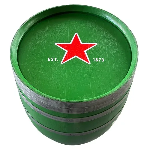 Fûts de Chêne Recyclés Personnalisables - Événementiel Premium