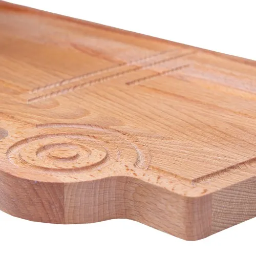 Planche à Découper Camion en Hêtre 40x20 cm - Personnalisable