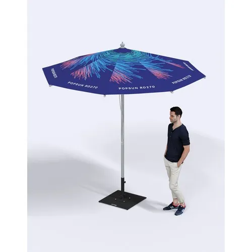 Parasol carré aluminium de 2x2m