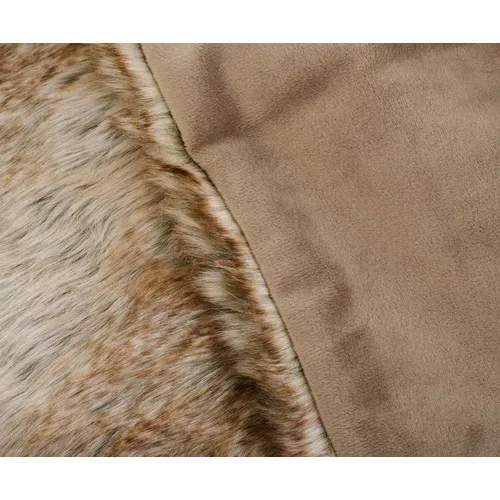 Couverture personnalisable brun mélangé - Sérigraphie sur mesure