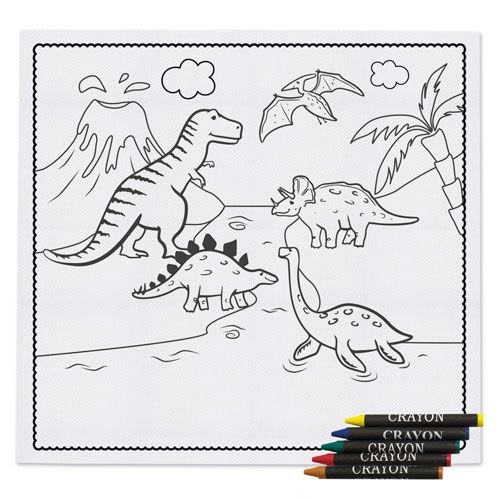 Étui de 6 Crayons de Cire Personnalisables pour Enfants