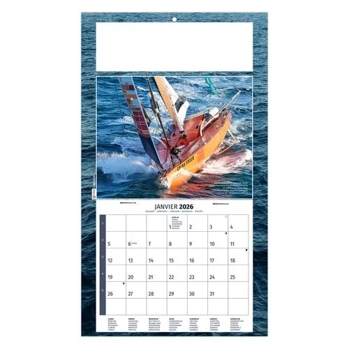 PLAQUE 1 VUE TITOUAN 2026 - DOS CARTON - BLOC B2 - SANS MARQUAGE