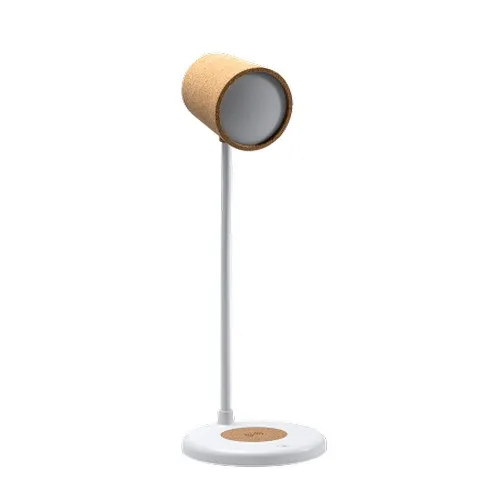 Lampe de table multifonction avec chargeur sans fil et enceinte