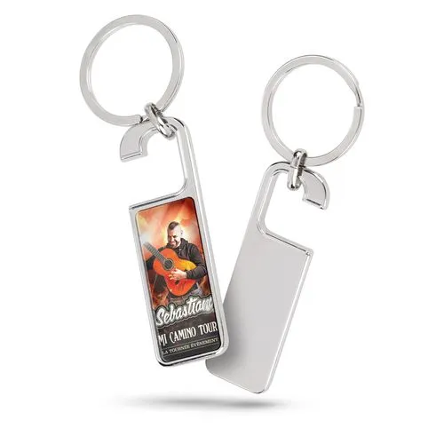 PORTE-CLÉS ZAMAC 2 EN 1