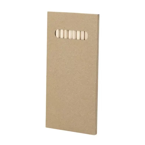 Boîte de 12 Crayons de Couleur Personnalisables en Carton Recyclé