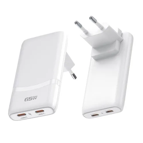 ADAPTATEUR UNIVERSEL DE VOYAGE - BLANC