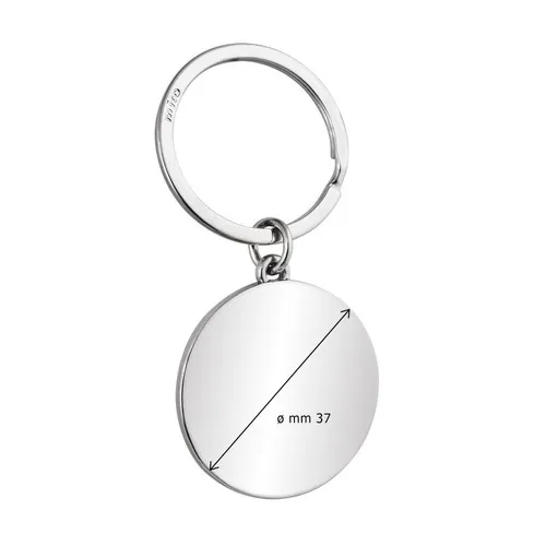 Porte-clés Basket Personnalisable en Métal Chromé