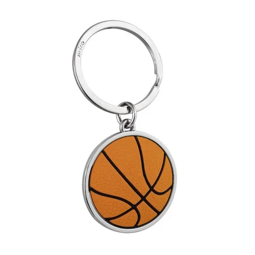 Porte-clés Basket Personnalisable en Métal Chromé
