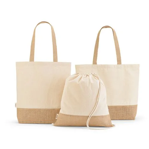 Sac shopping rCOTON Puncak  180 g/m² et jute 275 g/m²