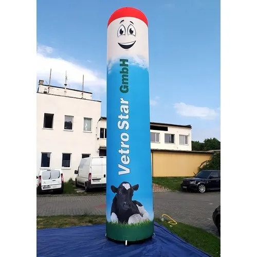 Colonne Gonflable Air Captif Personnalisée - Signalétique Silencieuse