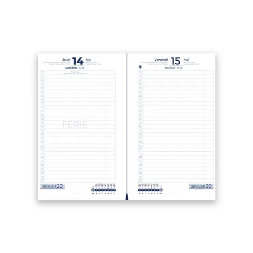 Agenda de Caisse Professionnel 2026 - Format INA 21 Personnalisable