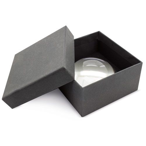Presse-papier loupe en verre personnalisable EVAN - Ø76mm
