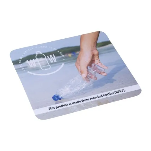RPET MousePad Cleaner Anti-Slip tapis de souris