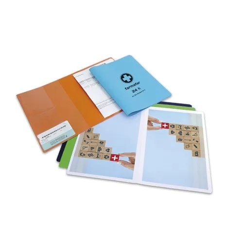 Porte-documents vétérinaires PVC personnalisable 240x170mm