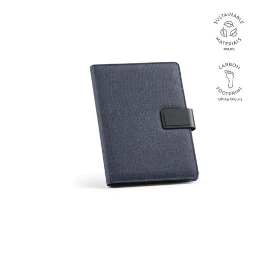 Conférencier Tolstoy A5 rPET, bloc 64p, fermeture aimantée