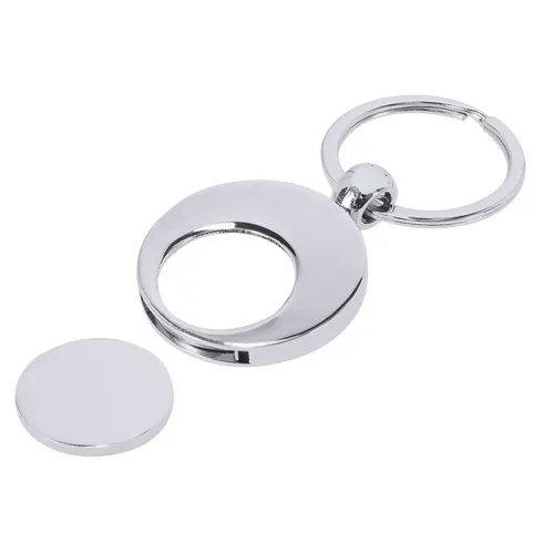 Porte-Clés Jeton Monnaie Métallique Personnalisable