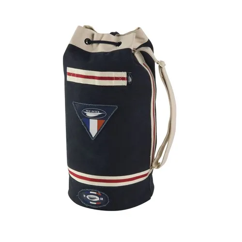 Sac Marin Canvas Vintage Personnalisable avec Écussons