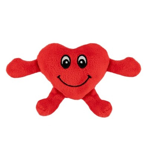 Cœur en Peluche Personnalisable 9 cm - Objet Publicitaire