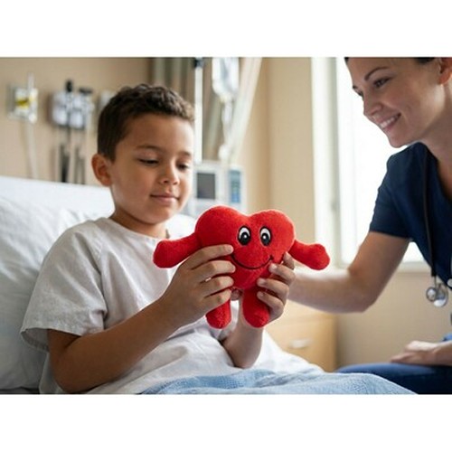 Cœur en Peluche Personnalisable 9 cm - Objet Publicitaire