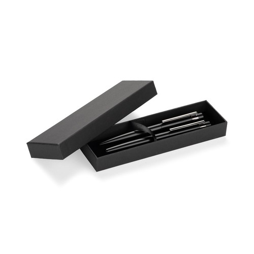 Ensemble d'écriture métal graphite personnalisable - Coffret cadeau