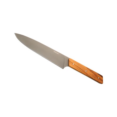 Couteau de Chef en Olivier avec Lame Titane - Cadeau d'Entreprise Premium