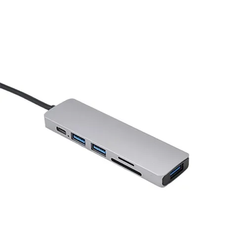 Hub Multi-Connecteur USB-C Personnalisable - 6 Ports